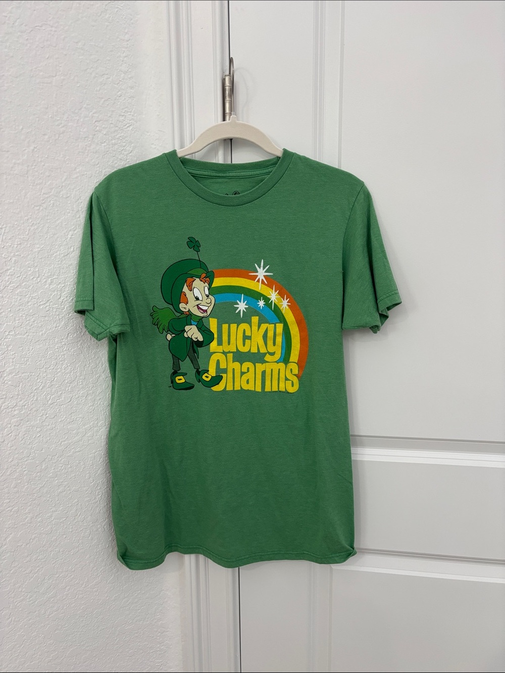 Lucky Charms Green Short Sleeve Graphic Tee